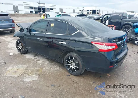 2013 Nissan Sentra Sv z USA, uszkodzony, nr VIN 1N4AB7APXDN901619